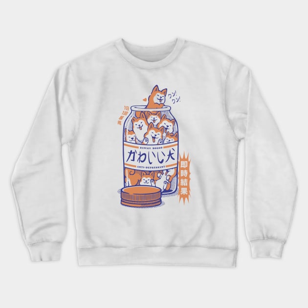 Shiba Antidepressant by Tobe Fonseca Crewneck Sweatshirt by Tobe_Fonseca